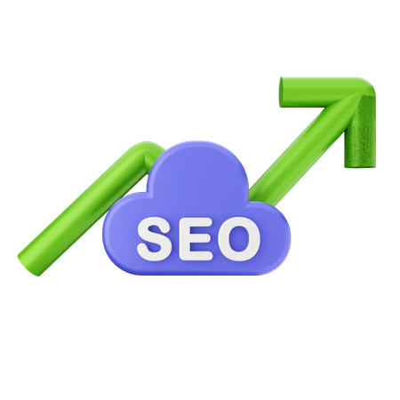 Increase Seo  3D Icon