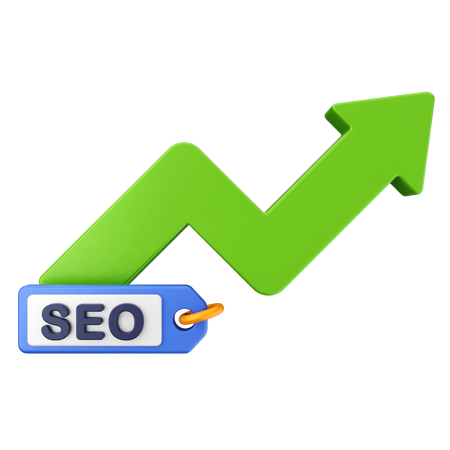 Increase Seo  3D Icon