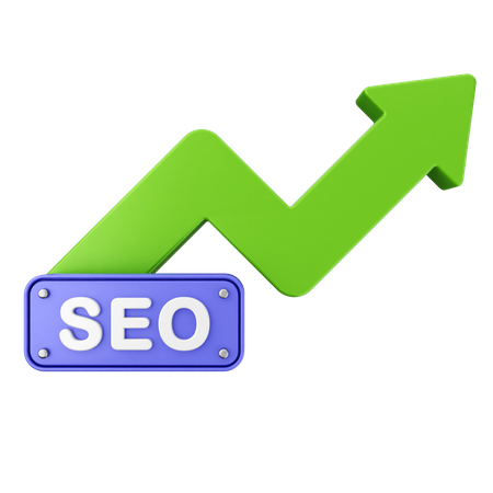 Increase Seo  3D Icon