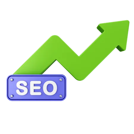 Increase Seo  3D Icon