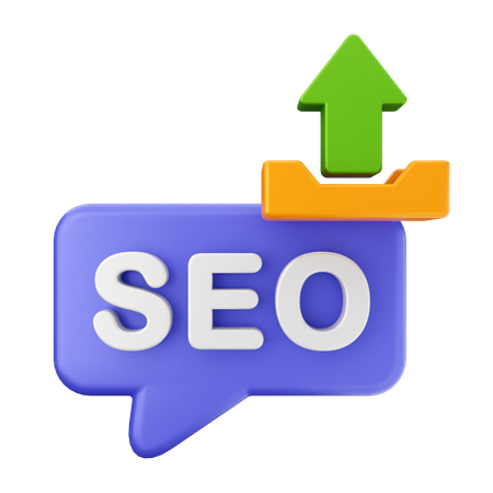 Increase Seo  3D Icon