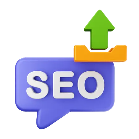 Increase Seo  3D Icon