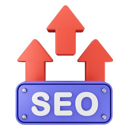 Increase Seo  3D Icon