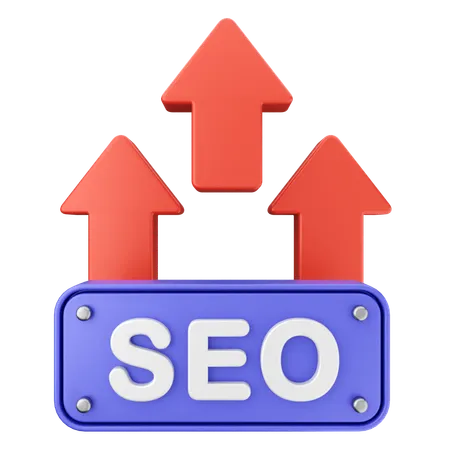 Increase Seo  3D Icon