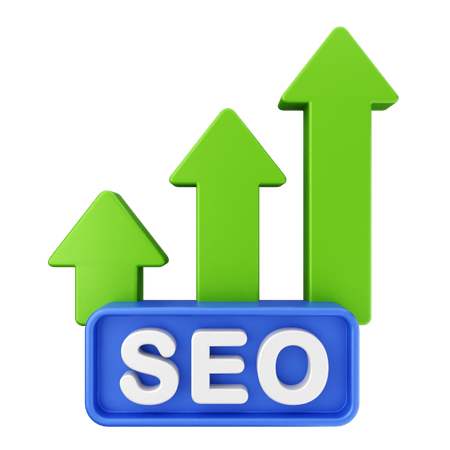 Increase Seo  3D Icon