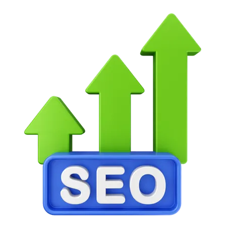 Increase Seo  3D Icon