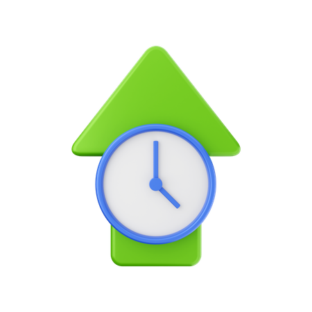 Increase Time  3D Icon