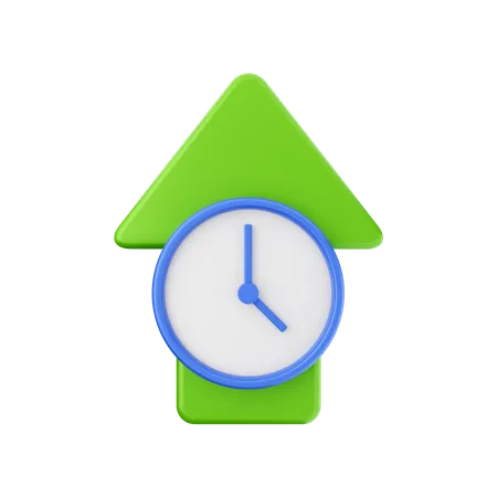 Increase Time  3D Icon