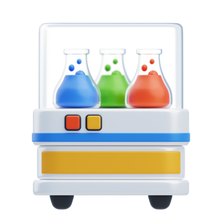 Incubadora de matraces  3D Icon