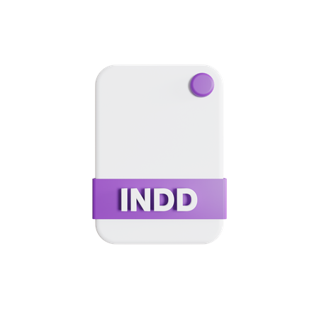 Indd-Datei  3D Icon