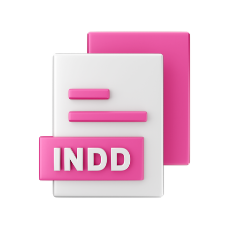 Indd File  3D Illustration