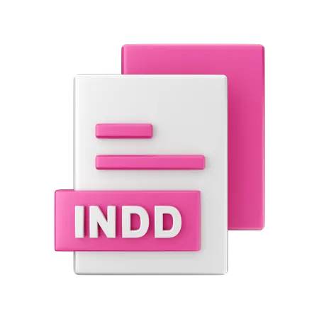 Indd File  3D Illustration