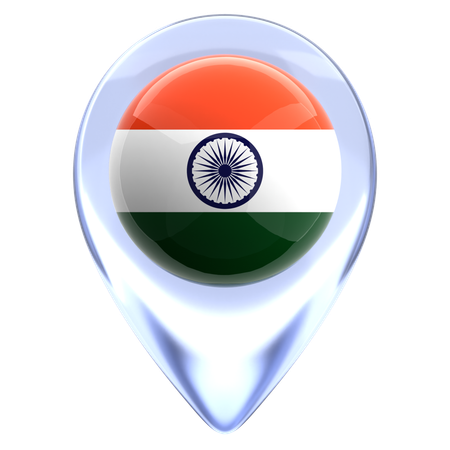 Inde  3D Icon