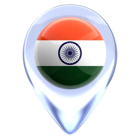 Inde  3D Icon