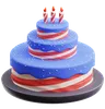 Independence Day Cake