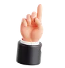 Index Finger Up Hand Gesture