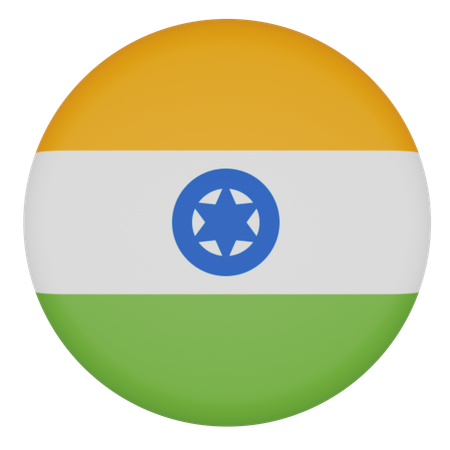 インド  3D Icon