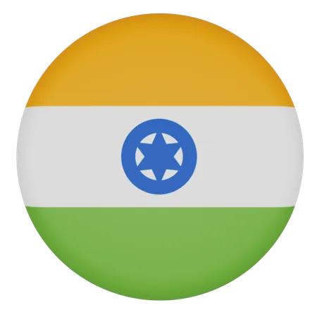 インド  3D Icon