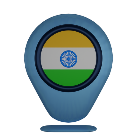 インド  3D Icon