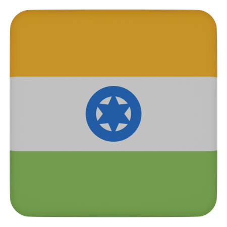 India  3D Icon