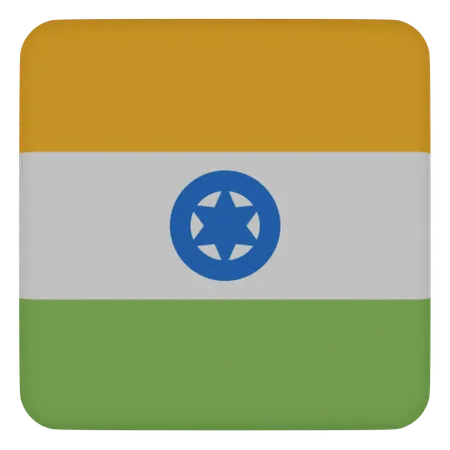 India  3D Icon