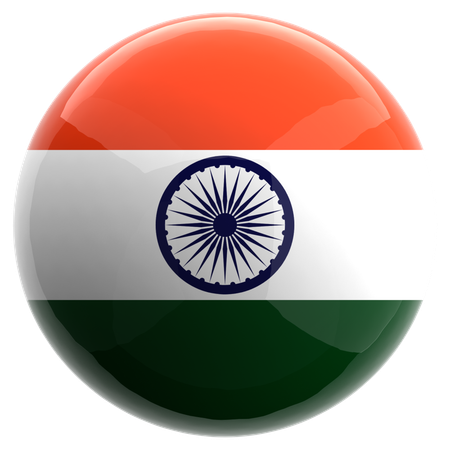 India  3D Icon