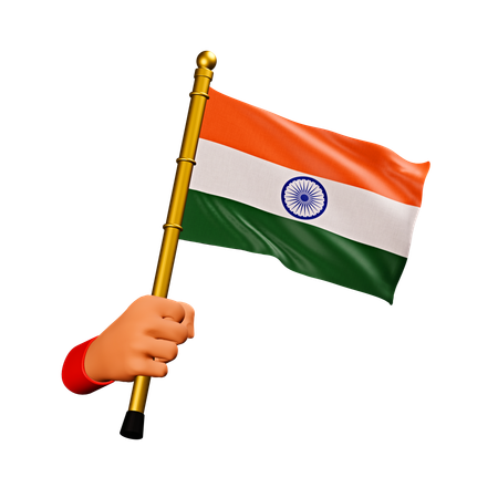 India Flag  3D Icon