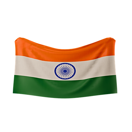 India Flag  3D Icon