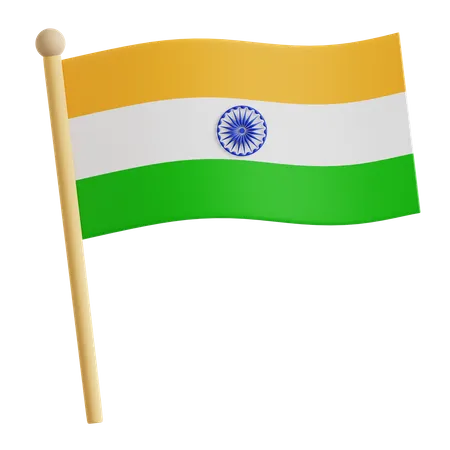 India Flag  3D Icon