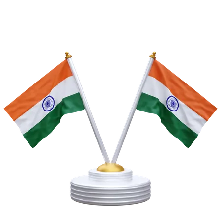 India flag  3D Illustration