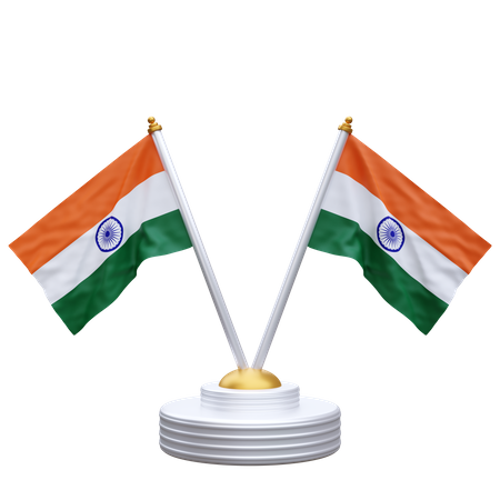 India flag  3D Illustration