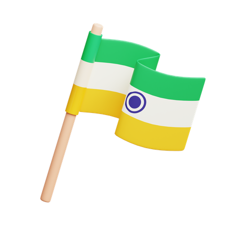 India Flag 3D Icon