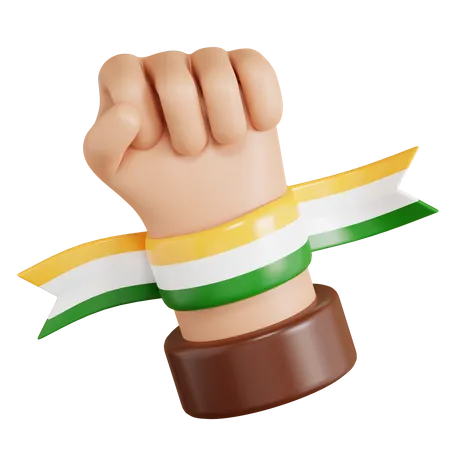 India Freedom Day  3D Icon