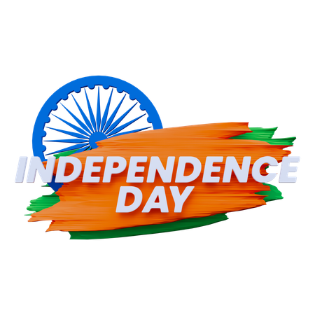 India Independence Day  3D Icon