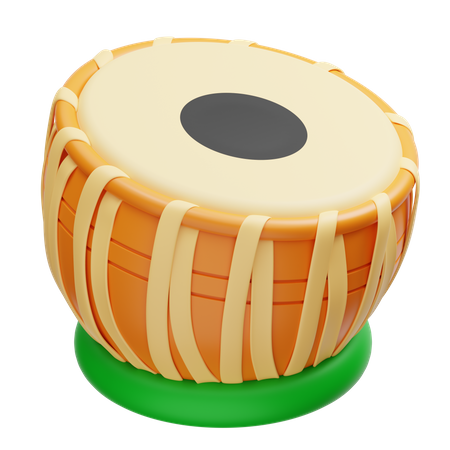 Indian Drum  3D Icon