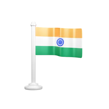 Indian Flag  3D Icon