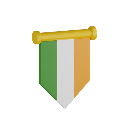 Indian Flag 3D Icon