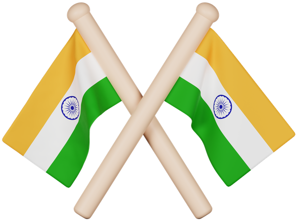 Indian Flag 3D Icon