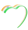 Indian Flag Ribbon 2