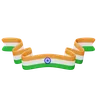 Indian Flag Ribbon 6