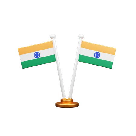 Indian Flags  3D Icon