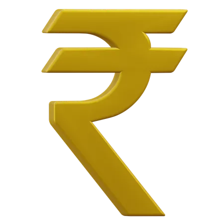 Rupee Currency Currency 3 D Icon Illustration With Transparent Background 3D Icon