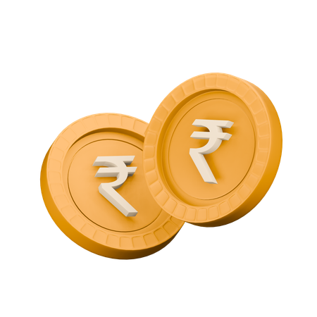 Indian rupee  3D Icon