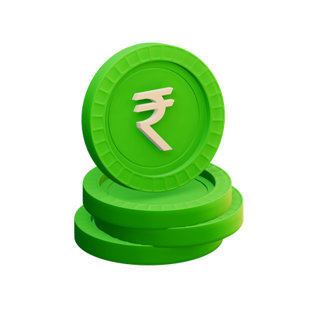 Indian rupee  3D Icon