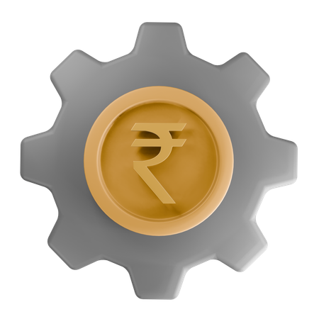 Indian rupee  3D Icon