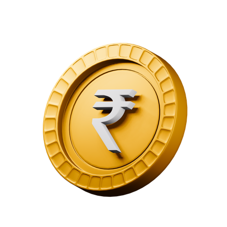 Indian rupee  3D Icon