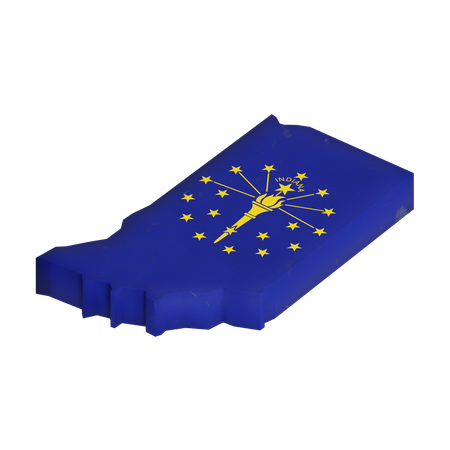 Indiana  3D Icon