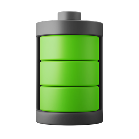 Indicador de bateria  3D Icon