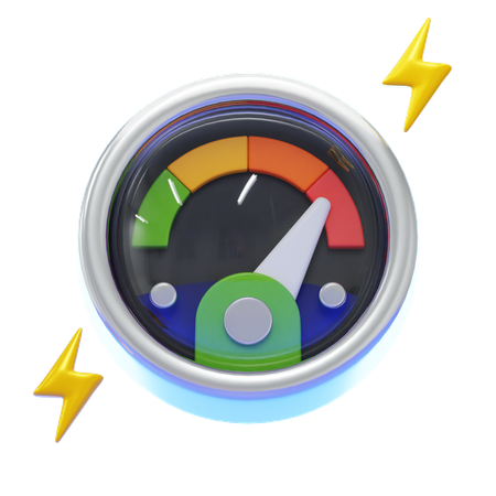 INDICATEUR DE PUISSANCE  3D Icon