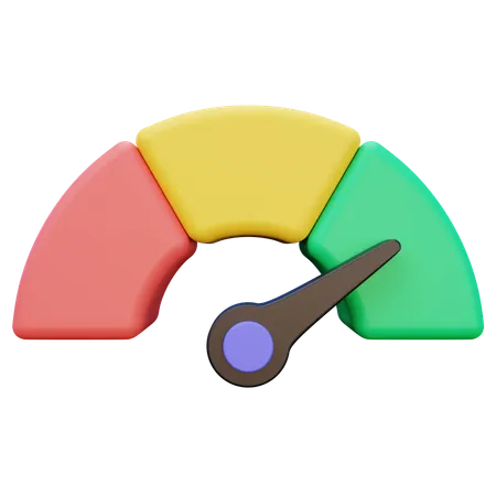 Indicateur KPI  3D Icon